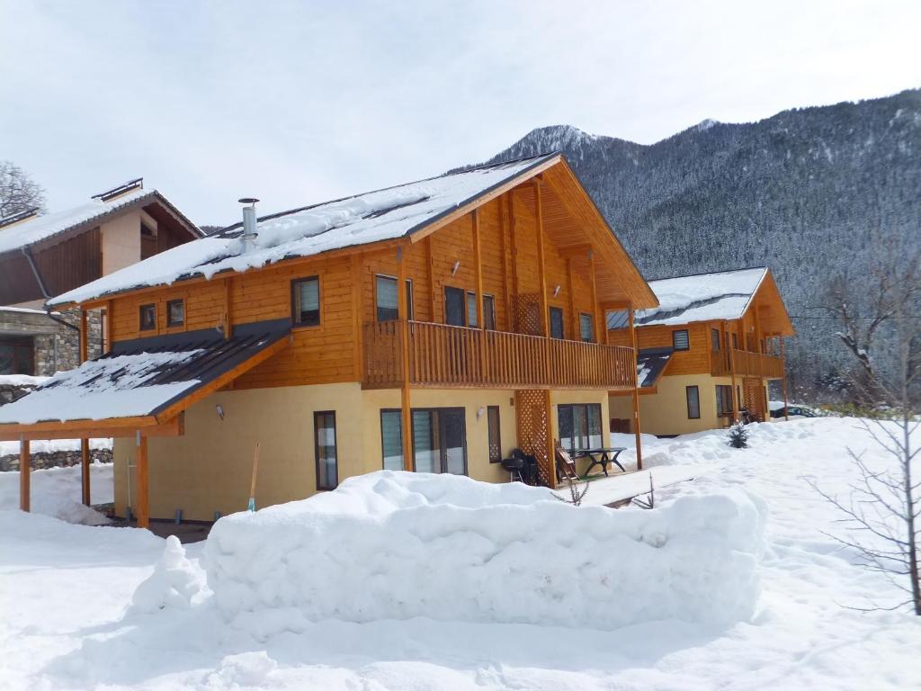 Les Chalets Fleurs De France - Kota Saint-Dalmas Exteriör bild